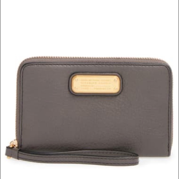Marc by Marc Jacobs gray/taupe wristlet wallet - Picture 4 of 9